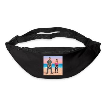 Collection de dessins animés GIDAGI Fitness - Sac banane - noir - Devant