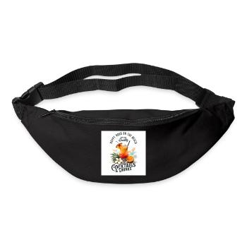 Cocktails  - Gürteltasche - Schwarz - Vorne
