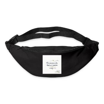 Designer Azzo  - Gürteltasche - Schwarz - Vorne