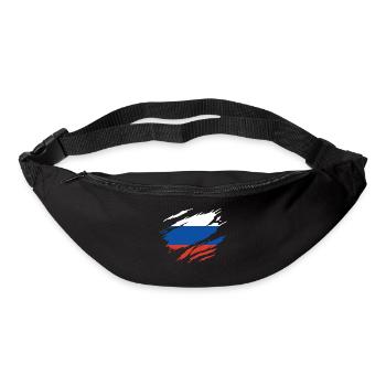 Russia Russian Flag - Bum bag - black - Front