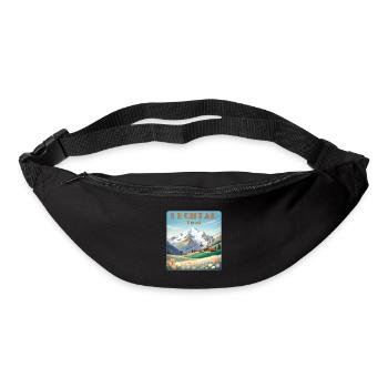 Vallée de Lech - Sac banane - noir - Devant