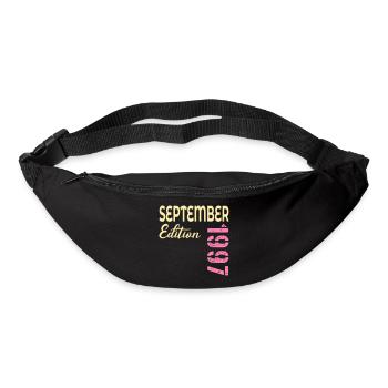 September 1997 - 29. Geburtstag - Gürteltasche - Schwarz - Vorne