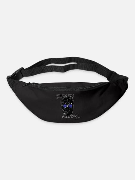 Galaxie Death Metal Totenkopf - Gürteltasche - Schwarz