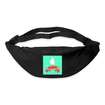 Crabby mint - Gürteltasche - Schwarz - Vorne