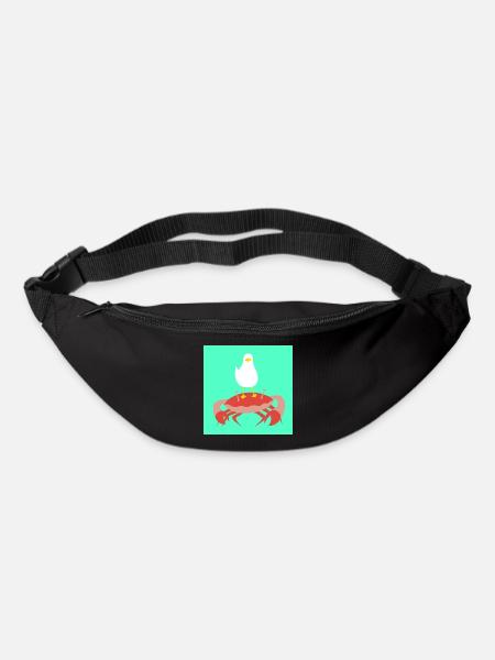 Crabb-n-Gull mint - Bum bag - black