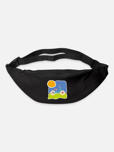 Vélo d’enfant coloré – Balade et liberté - Sac banane - noir