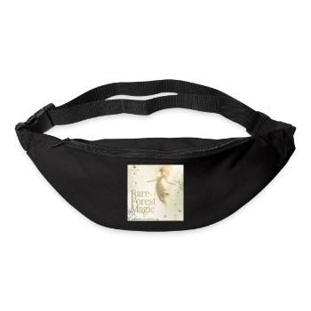 Magie Rare de la Forêt - Sac banane - noir - Devant