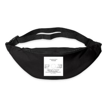 A Ma Magnifique Femme Je Ne Me Suis Pas Marie P... - Sac banane - noir - Devant