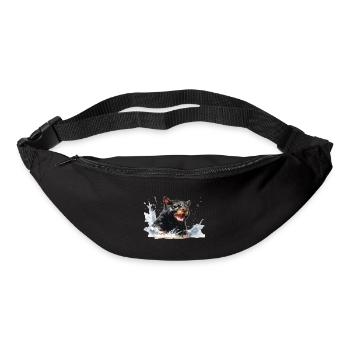 Tasmanian devil in the water - Bum bag - black - Front