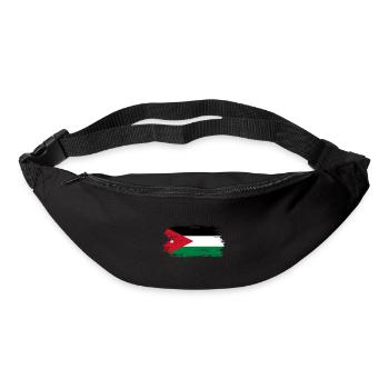 Jordanien Flagge - Gürteltasche - Schwarz - Vorne
