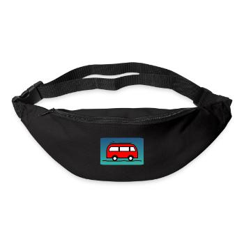 VATERTAG. ALLES GUTE ZUM GEBURTSTAG, PAPA. PAPA. ALLES GUTE ZUM GEBURTSTAG - Gürteltasche - Schwarz - Vorne