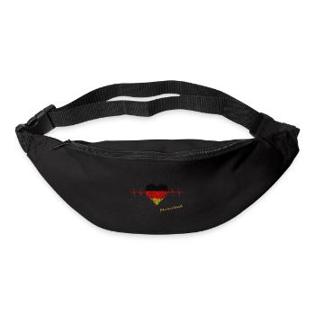 Deutschland - Gürteltasche - Schwarz - Vorne