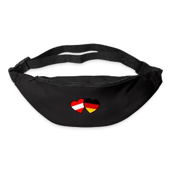 The heart of the German Austrians - Bum bag - black - Front