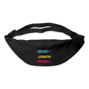 Science Physics Chemistry Biology Gift - Bum bag - black - Front