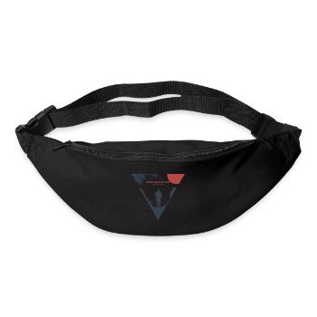 Adventure Hiking Travel Travel Gift - Bum bag - black - Front