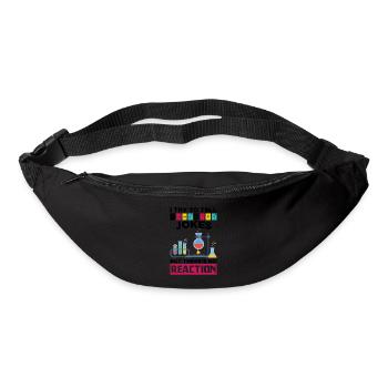 Chemistry Chemie Spruch Periodensystem Geschenk - Gürteltasche - Schwarz - Vorne