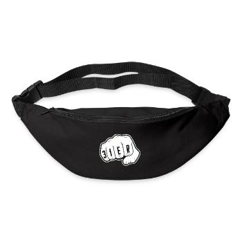 Richtiger 31er - Gürteltasche - Schwarz - Vorne