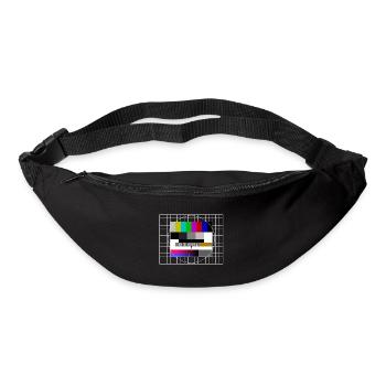 Image d’essai Rétro Vintage - Sac banane - noir - Devant