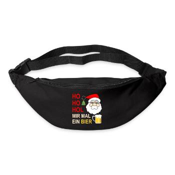 Ho Ho Hol Mir Mal Ein Bier - Gürteltasche - Schwarz - Vorne