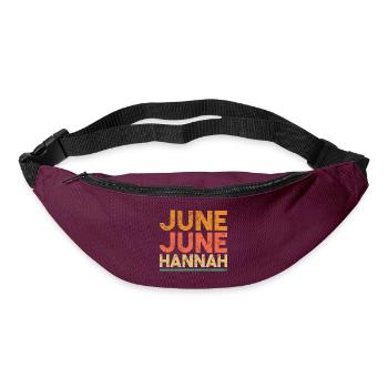 June June Hannah Shirt Captain Sandy Below Deck Ha - Bum bag - burgundy - Front