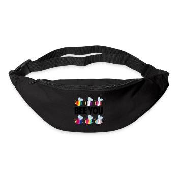 Bee you LGBTQ Pride Month Gay Lesbian - Gürteltasche - Schwarz - Vorne