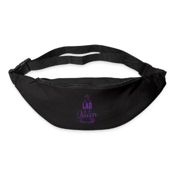Lab Queen Chemie Geschenk Chemistry - Gürteltasche - Schwarz - Vorne