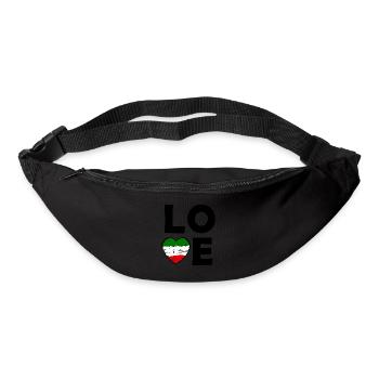 Love of Italy - Bum bag - black - Front