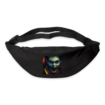 Halloween Scary Joker - Bum bag - black - Front