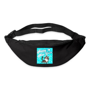 Frohes neues Jahr! - Gürteltasche - Schwarz - Vorne