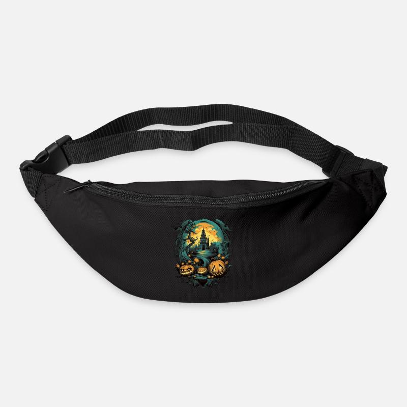 Halloween - Gürteltasche - Schwarz