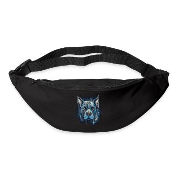 Chien - Sac banane - noir - Devant