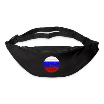 Chez nous en Russie - Sac banane - noir - Devant