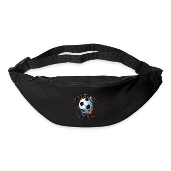 Balle de football - Quelle sauvegarde! - Sac banane - noir - Devant