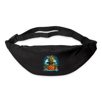 Ananas - Gürteltasche - Schwarz - Vorne