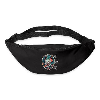 Chinesischer Drache, Dragon - Gürteltasche - Schwarz - Vorne