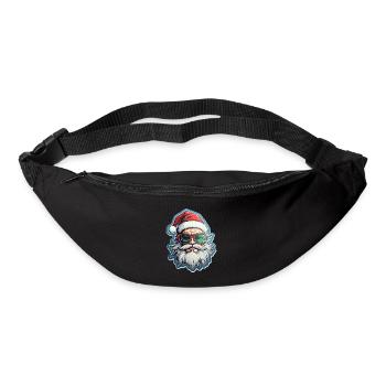 Santa Claus - illustration - Bum bag - black - Front