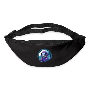 Confident Bengal astronaut cat - Bum bag - black - Front