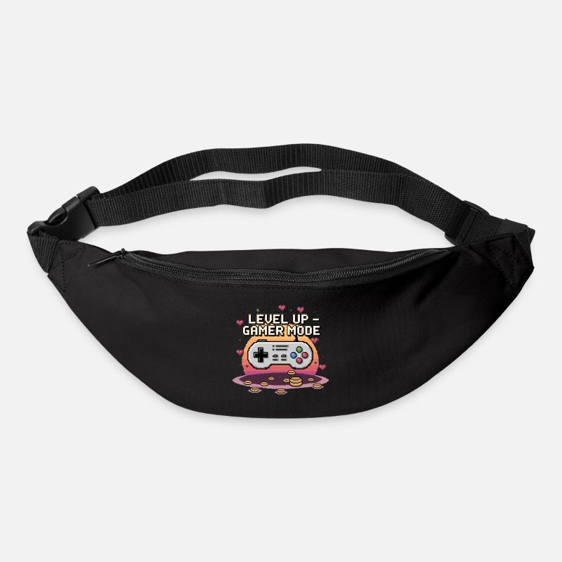 Montée de niveau – Mode joueur - Sac banane - noir