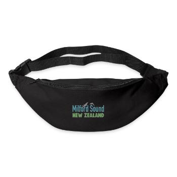 Milford Sound New Zealand - Bum bag - black - Front