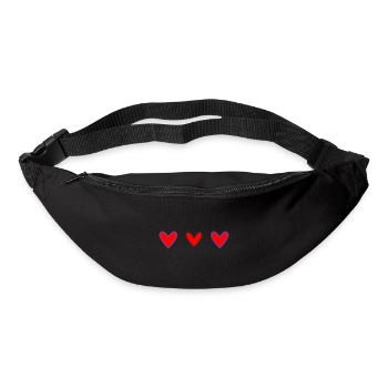 CHRISTMAS. MERRY CHRISTMAS. MERRY CHRISTMAS. NEW YEAR’S DAY - Bum bag - black - Front