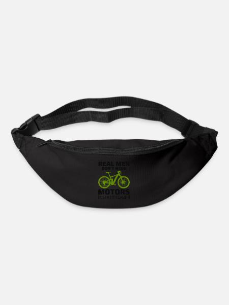 E-Bike Vélo électrique Vélo Cyclisme Biker VTT - Sac banane - noir