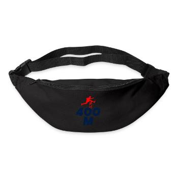 Hurdles Hurdling Hurdler Running Runner Athletes - Bum bag - black - Front