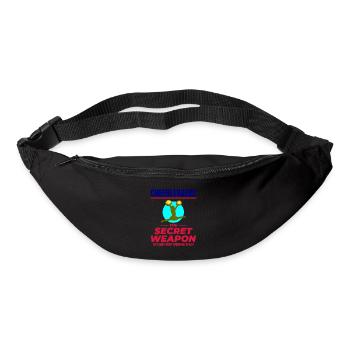 Cheerleader Cheerleading Girl Cheering Cheer Squad - Bum bag - black - Front