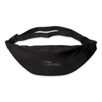 Programmer Humor - Gürteltasche - Schwarz - Vorne