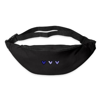 JOYEUX ANNIVERSAIRE. HAPPY BIRTHDAY. ANNIVERSAIRE. - Sac banane - noir - Devant