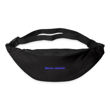RETRAITE. RETRAITE. RETRAITEE. RETRAITE - Sac banane - noir - Devant