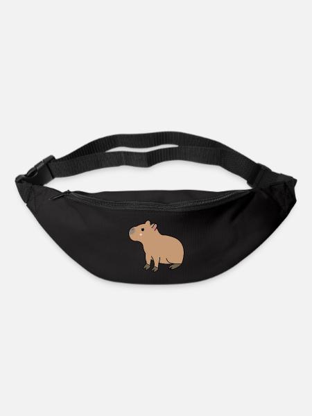 Momo the capibara - Bum bag - black