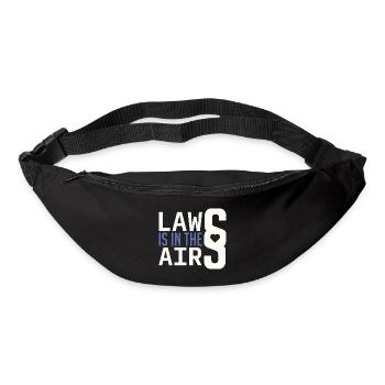 Lawyer Lawyer Lawyer Jurist saying pun - Bum bag - black - Front