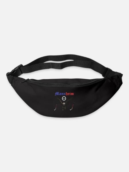 Mannheim Fan Design - Gürteltasche - Schwarz