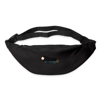Moin - Gürteltasche - Schwarz - Vorne